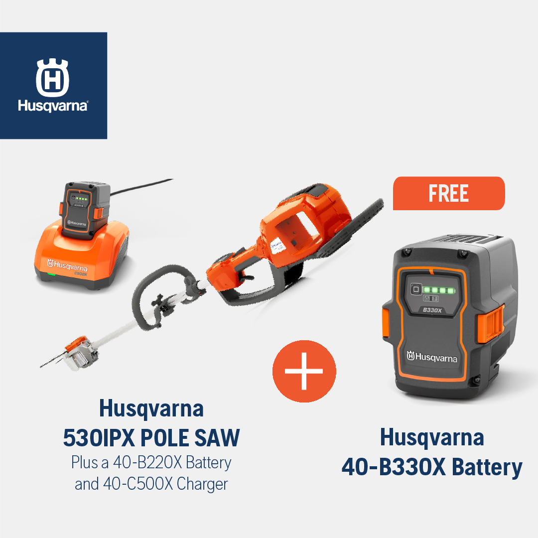 Husqvarna 530iPX Pole Saw Battery Combo