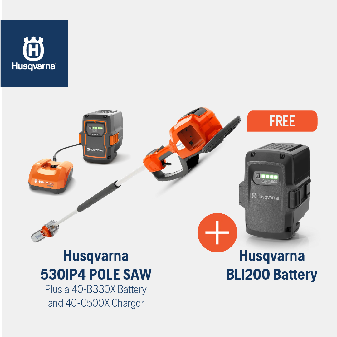 Husqvarna 530iP4 Fixed Pole Saw Combo