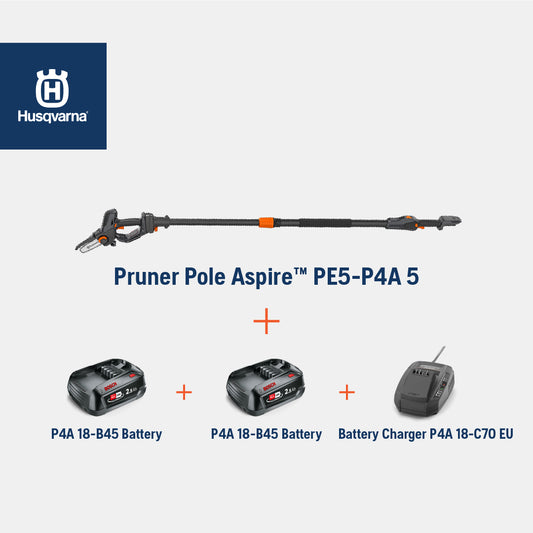 Combo Deal - Aspire Pole Pruner Kit with Dual Batteries & Charger