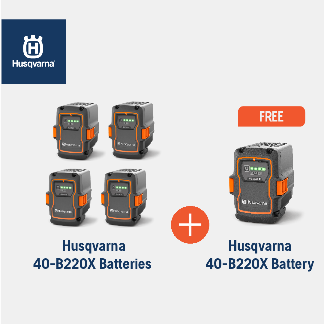Husqvarna 40-B220X Battery Combo