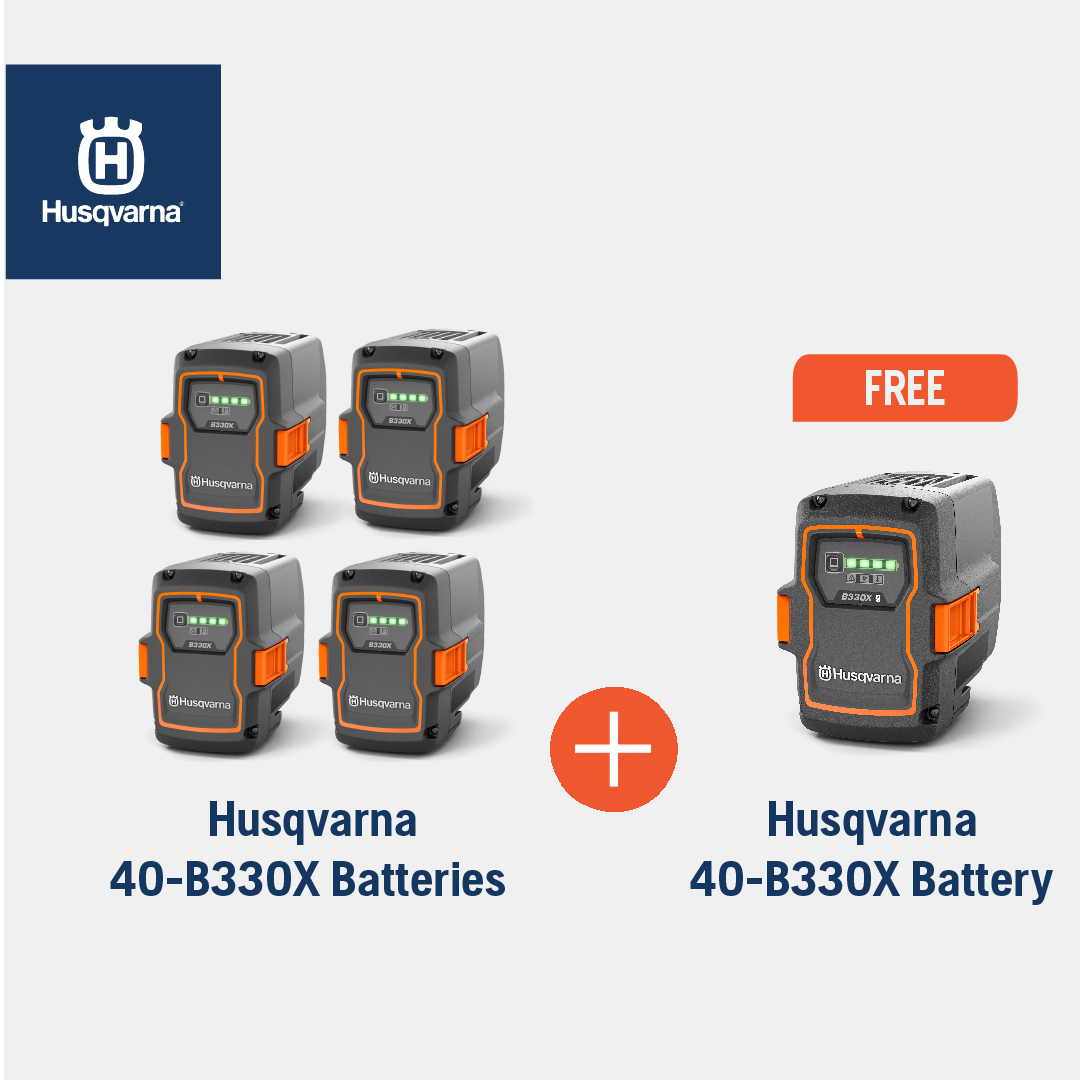Husqvarna 40-B330X Battery Combo