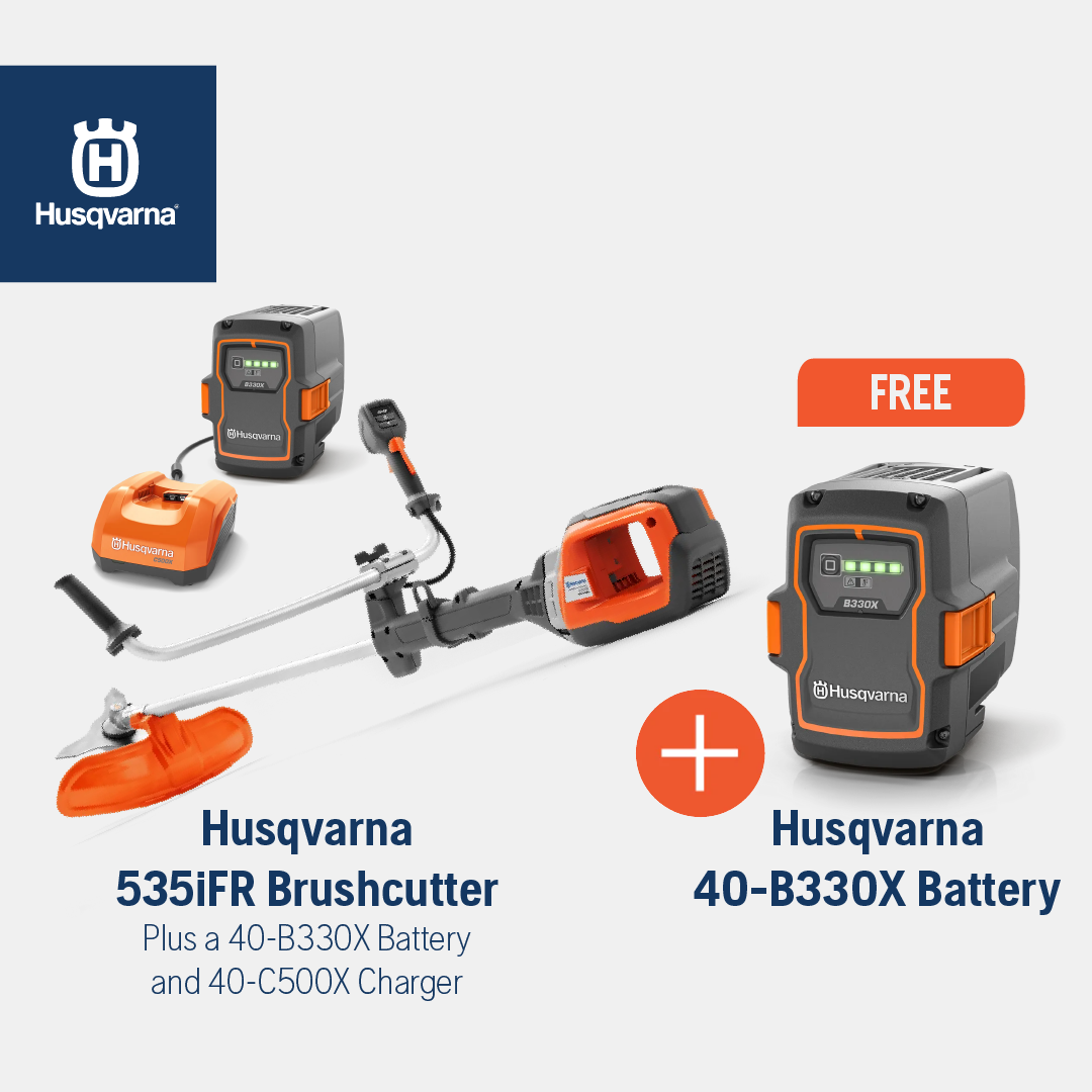 Husqvarna 535iFR Battery Brushcutter Combo